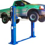 Elevador Hidraulico De 2 Columnas Piso Libre Mp87 Mqp