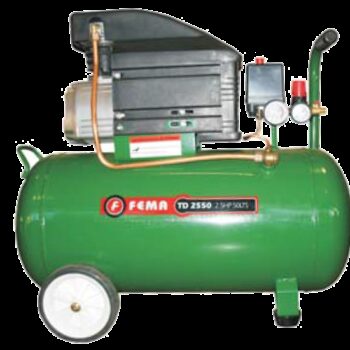 Compresor Axial 2.5hp 25 litros Fema