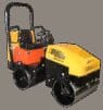 Rolo compactador Doble con Conductor sentado 23hp Honda