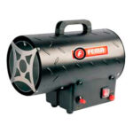 Calefactor Industrial con Turbina a gas envasado 34 BTU