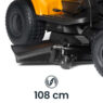 Minitractores Stiga Tornado 5108 - 15.5HP 108cm - Imagen 3