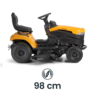 Mini Tractor Stiga 398 ST - 14.5HP - 98cm - Imagen 3