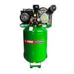Compresor a Correa 3 HP 120 L Monofásico Vertical FEMA