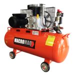 Compresor 2 HP 100 L a correa Bicilíndrico MMQ